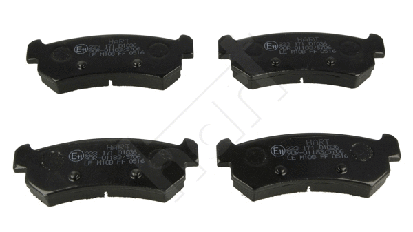 Brake Pad Set, disc brake (223 171)
