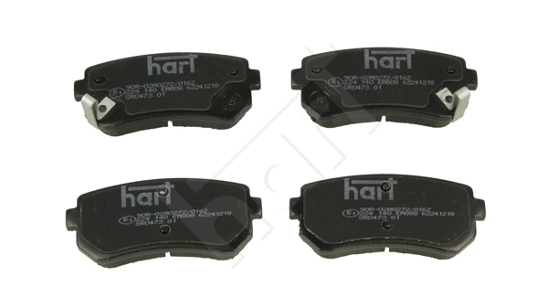 Brake Pad Set, disc brake (224 140)
