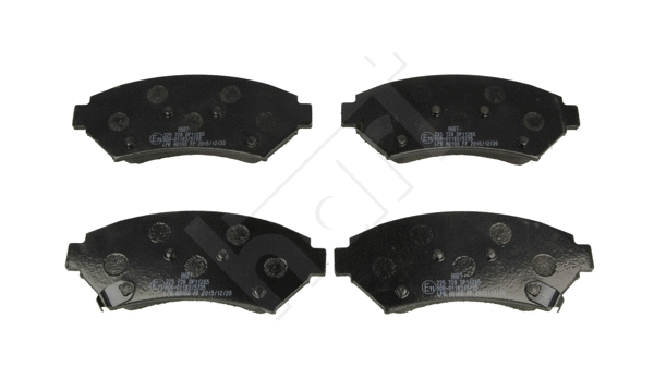 Brake Pad Set, disc brake (225 728)