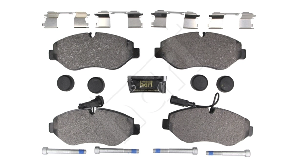 Brake Pad Set, disc brake (261 731)