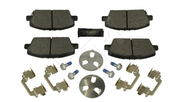 Brake Pad Set, disc brake (260 757)