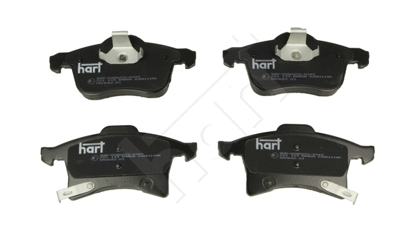 Brake Pad Set, disc brake (221 119)