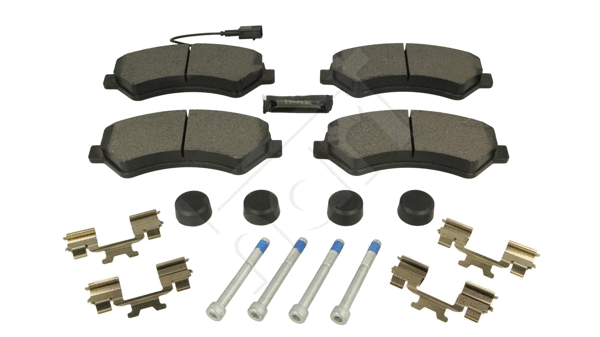 Brake Pad Set, disc brake (261 604)