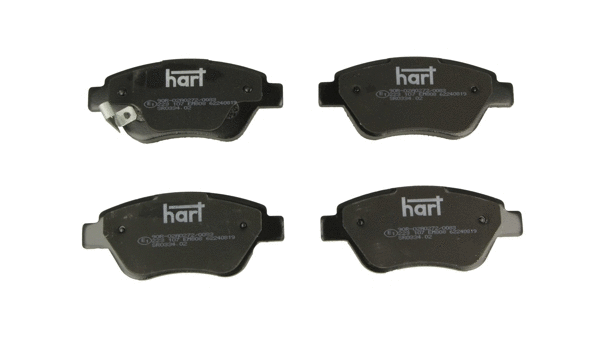 Brake Pad Set, disc brake (223 107)