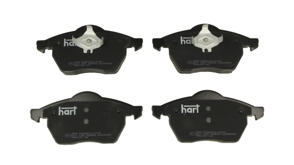 Brake Pad Set, disc brake (221 606)