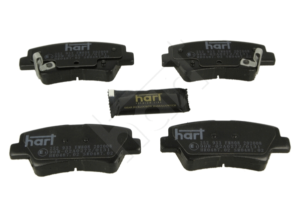 Brake Pad Set, disc brake (252 933)