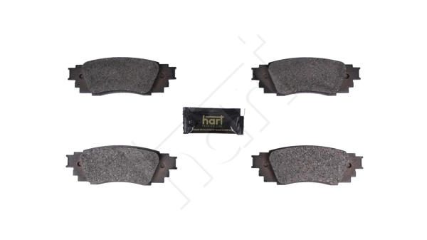 Brake Pad Set, disc brake (261 827)
