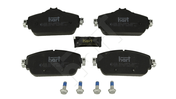 Brake Pad Set, disc brake (256 944)