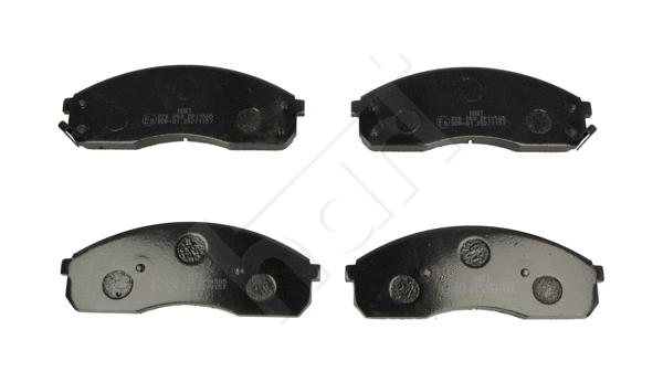 Brake Pad Set, disc brake (226 363)