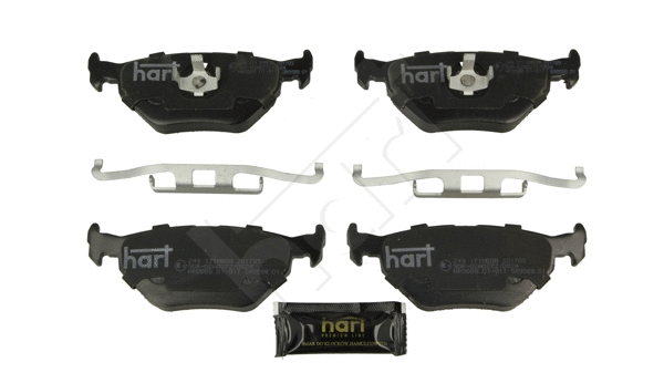 Brake Pad Set, disc brake (249 171)