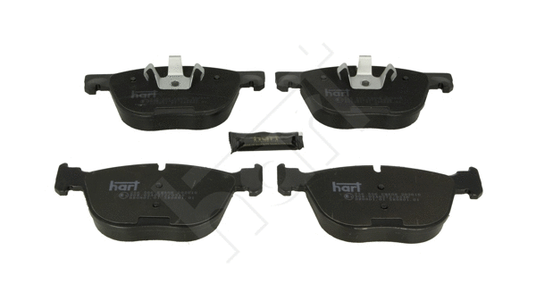 Brake Pad Set, disc brake (256 506)