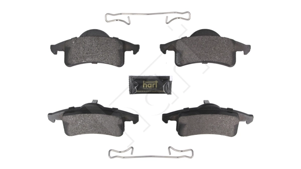 Brake Pad Set, disc brake (262 198)