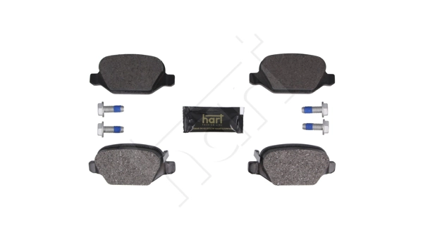 Brake Pad Set, disc brake (261 750)