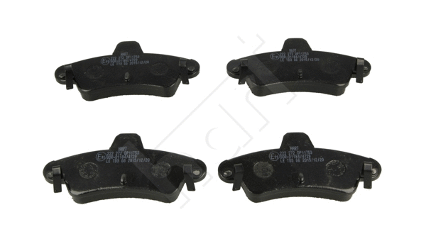 Brake Pad Set, disc brake (222 272)