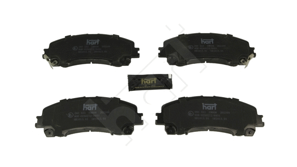 Brake Pad Set, disc brake (260 553)