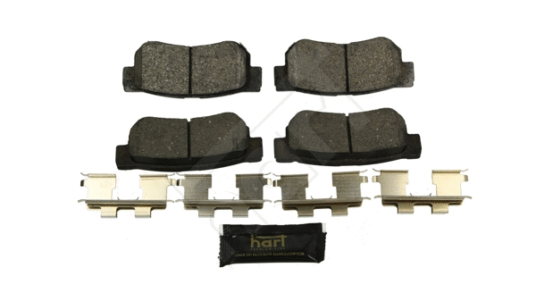 Brake Pad Set, disc brake (252 300)