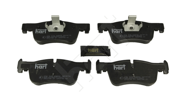 Brake Pad Set, disc brake (256 548)