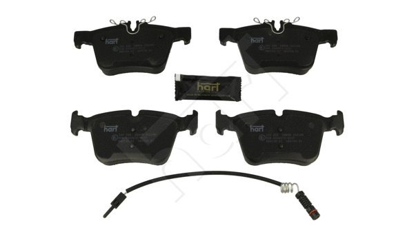 Brake Pad Set, disc brake (260 558)
