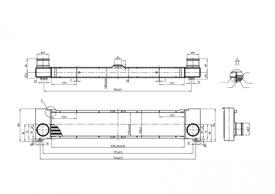 Charge Air Cooler (612 568)