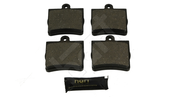 Brake Pad Set, disc brake (252 315)