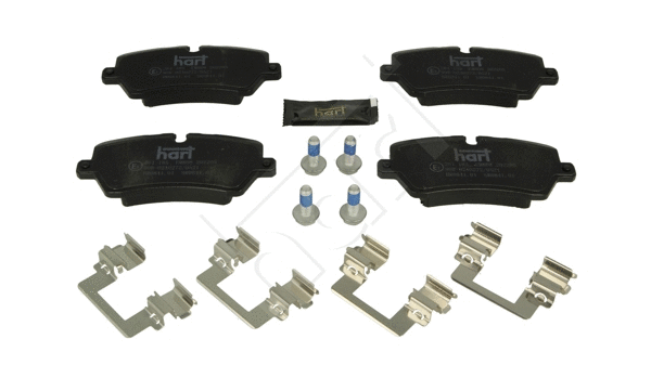 Brake Pad Set, disc brake (261 185)