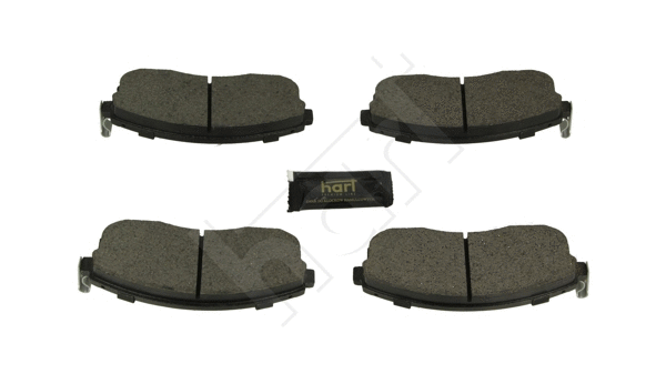 Brake Pad Set, disc brake (256 521)