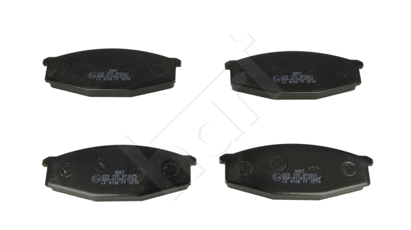 Brake Pad Set, disc brake (225 725)
