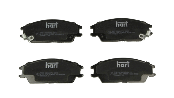 Brake Pad Set, disc brake (215 206)