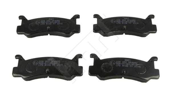 Brake Pad Set, disc brake (226 052)