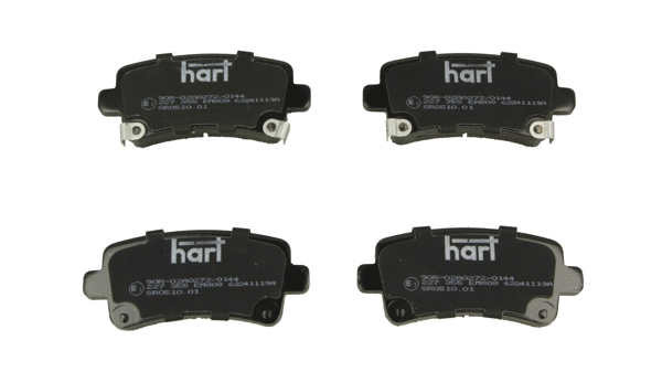 Brake Pad Set, disc brake (227 355)