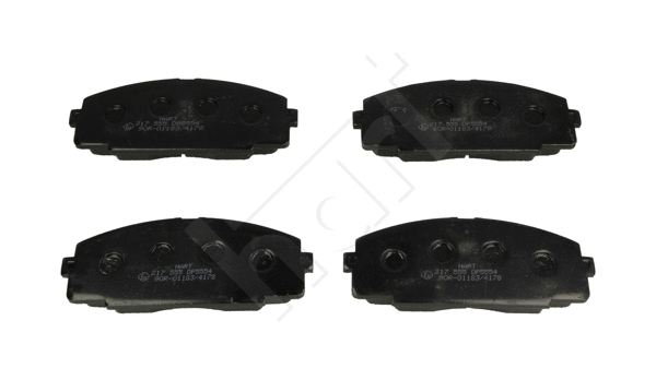 Brake Pad Set, disc brake (217 555)