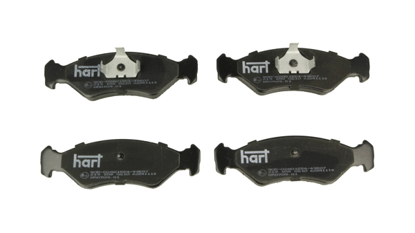 Brake Pad Set, disc brake (219 108)