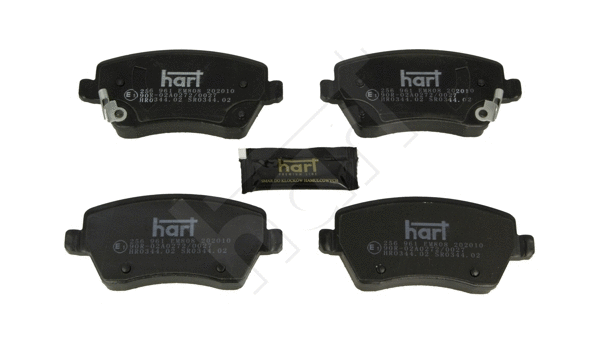 Brake Pad Set, disc brake (256 961)