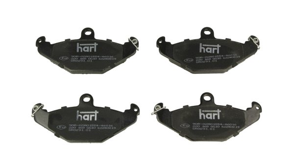 Brake Pad Set, disc brake (220 168)