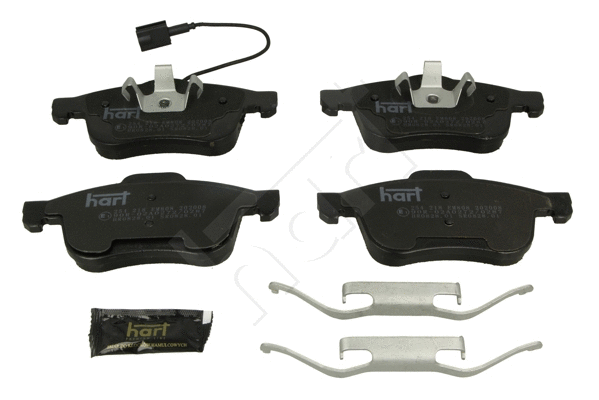 Brake Pad Set, disc brake (254 218)