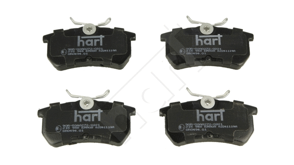 Brake Pad Set, disc brake (215 948)