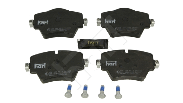 Brake Pad Set, disc brake (256 556)
