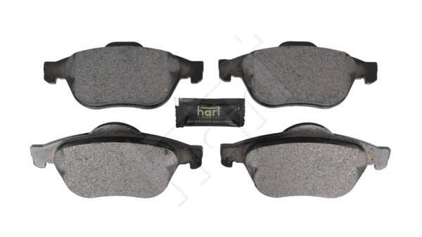 Brake Pad Set, disc brake (261 857)