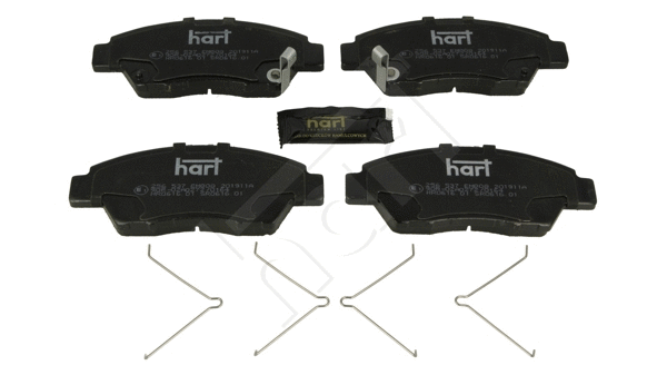 Brake Pad Set, disc brake (256 537)