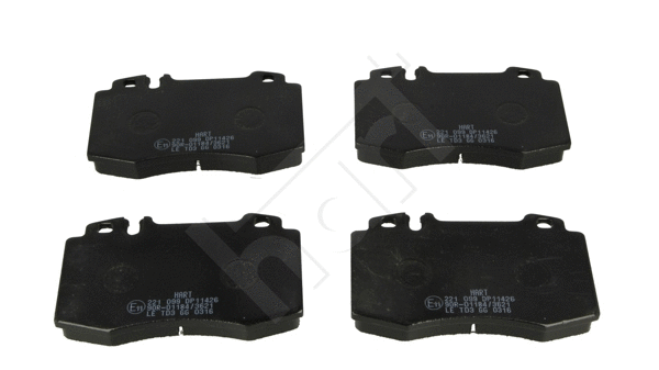 Brake Pad Set, disc brake (221 099)