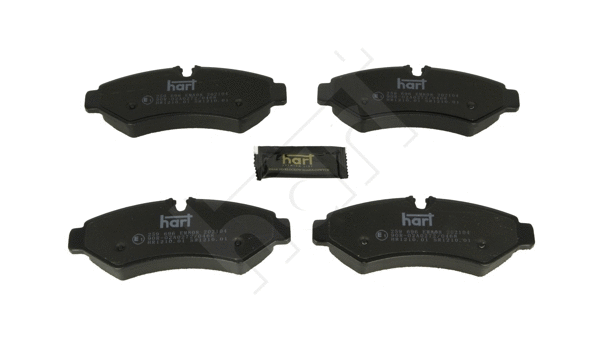 Brake Pad Set, disc brake (259 696)