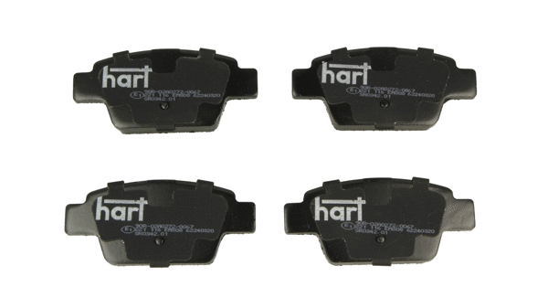 Brake Pad Set, disc brake (221 116)