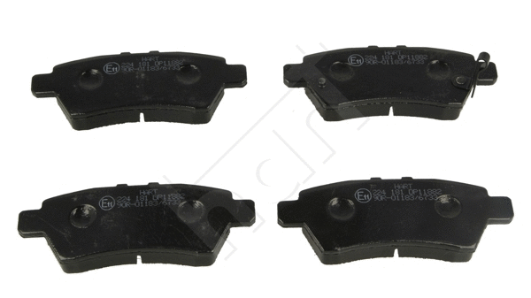 Brake Pad Set, disc brake (224 181)