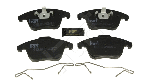 Brake Pad Set, disc brake (256 529)