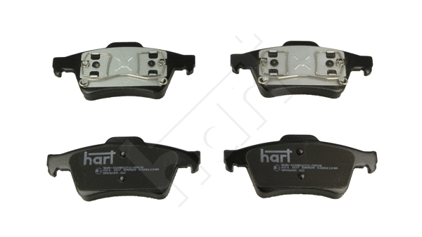 Brake Pad Set, disc brake (221 107)