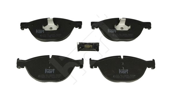 Brake Pad Set, disc brake (256 501)