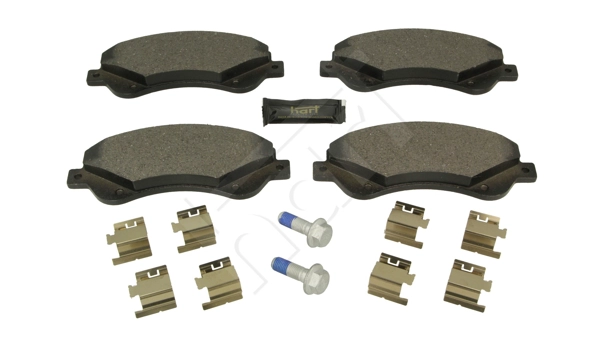 Brake Pad Set, disc brake (260 264)