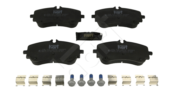 Brake Pad Set, disc brake (256 518)