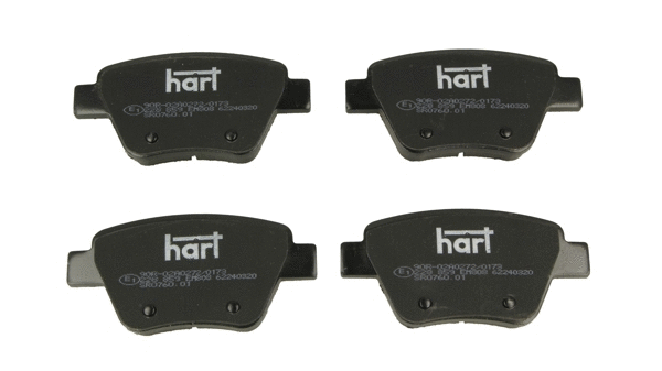 Brake Pad Set, disc brake (228 859)