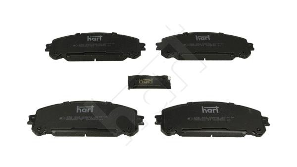 Brake Pad Set, disc brake (256 502)